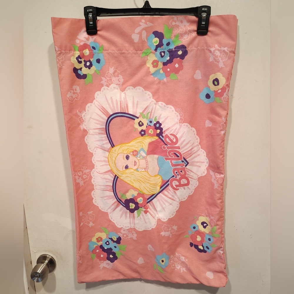 The Bibb Company Vintage 1996 Barbie Standard Pillowcase Collectible Bedding